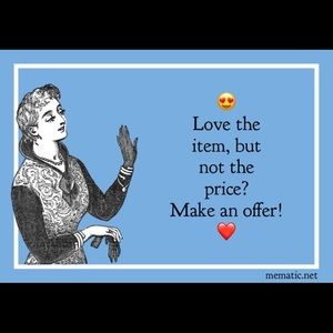 Make an offer! 💗🌈